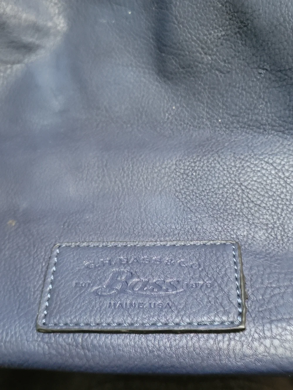 NWT G.H. Bass 2-in-1 Dark Navy Hobo Slouch Grommet Strap Shoulder Hand Bag